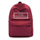 Cute Female Backpack (Maroon)